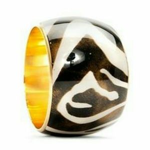 MANGO zebra bangle